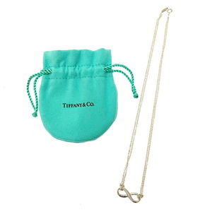 Tiffany Infinity Necklace Silver